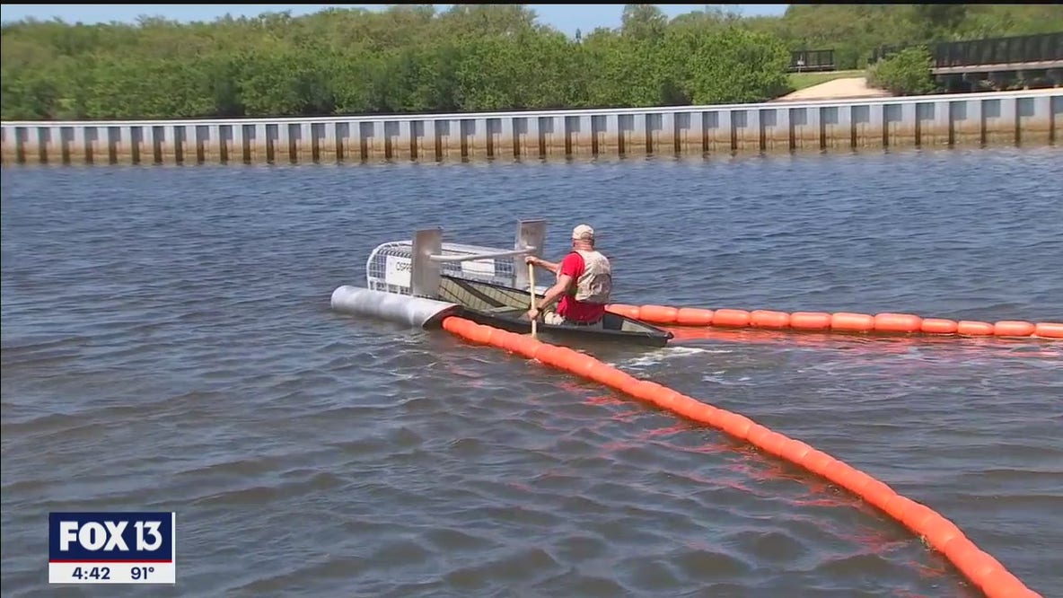 How the Litter Gitter removes trash from waterways